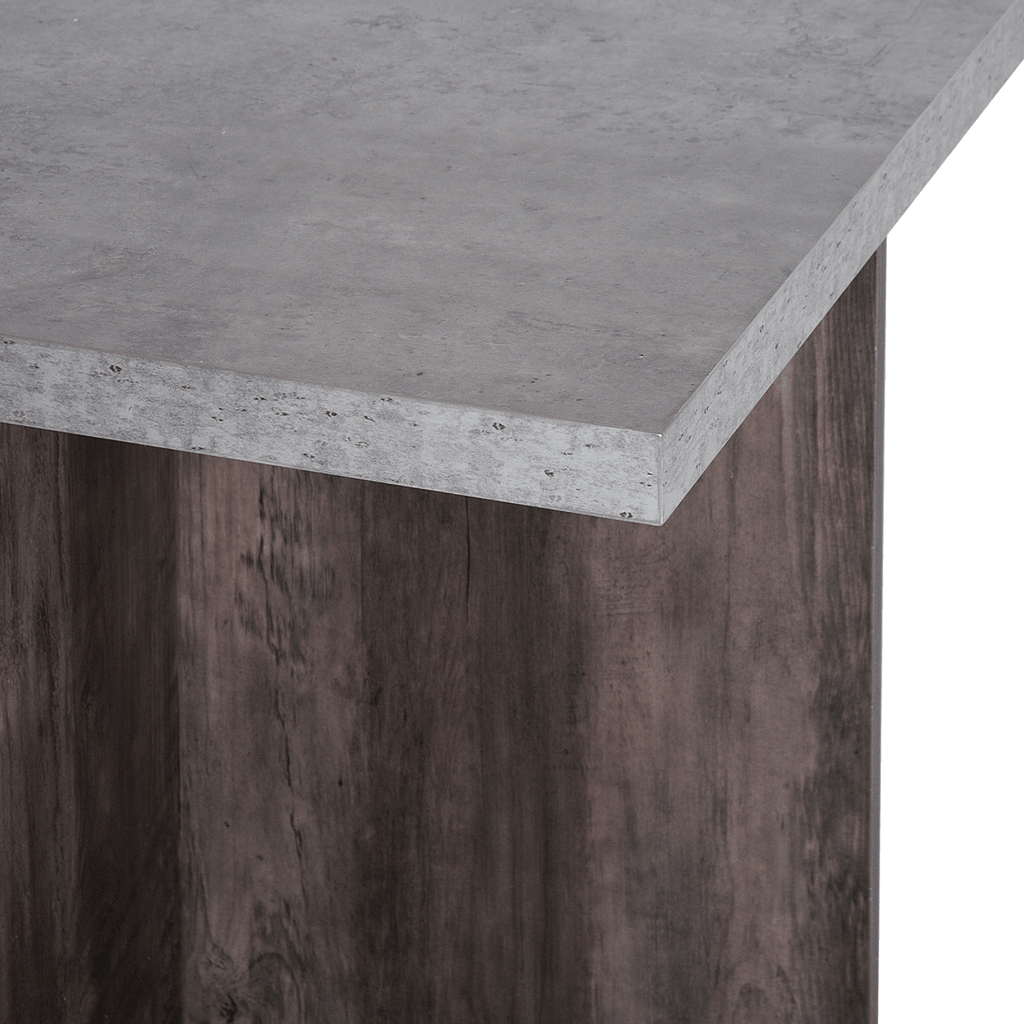 5-Piece Garden Dining Table Set – Grey - JP Haus