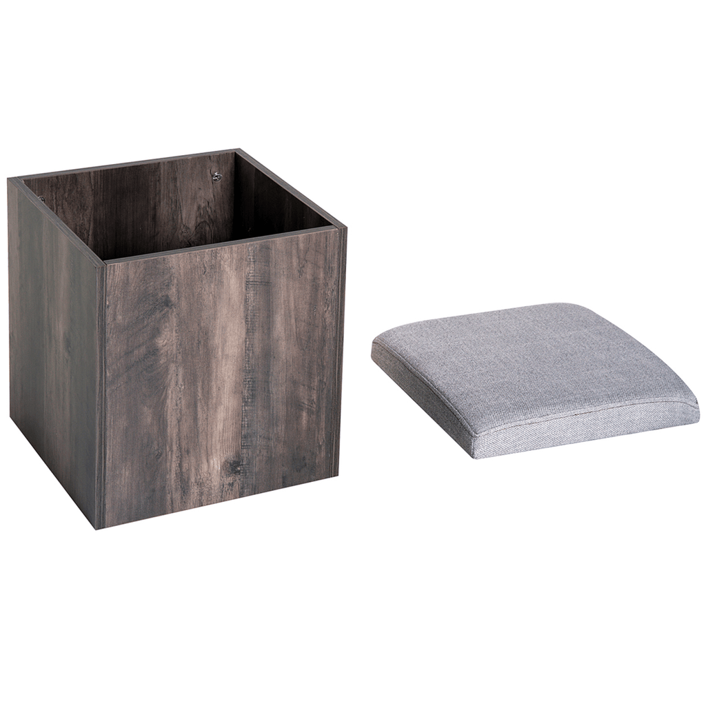 5-Piece Garden Dining Table Set – Grey - JP Haus