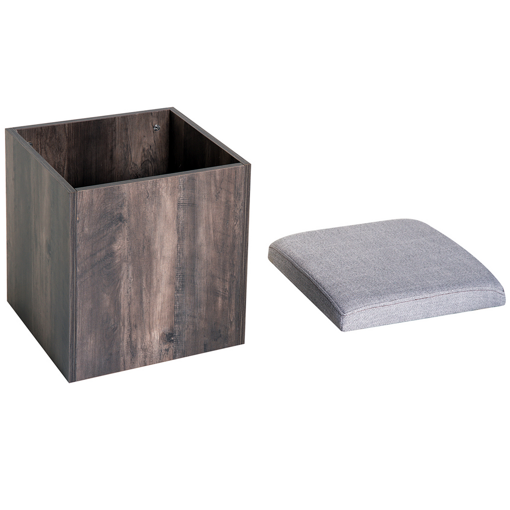 5-Piece Garden Dining Table Set – Grey - JP Haus