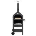 Outdoor Wood-Fired Pizza Oven for Perfect Outdoor Pizza Experience with Stone & Peel - JP Haus
